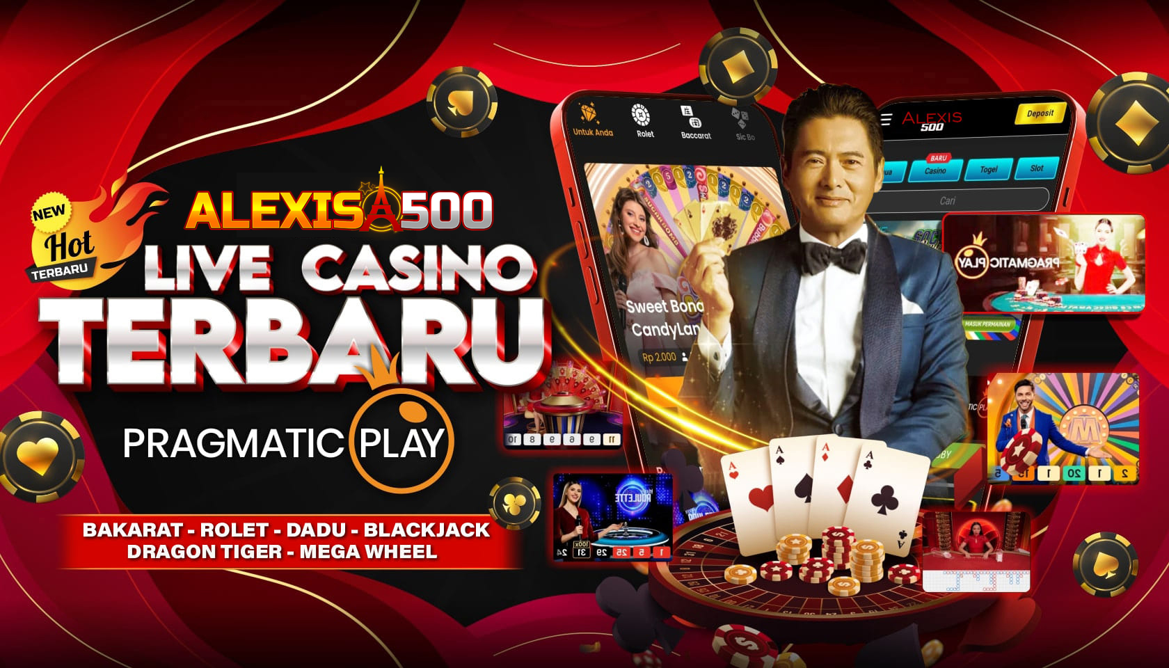 Daftar Permainan Judi Casino Online di ALEXIS500